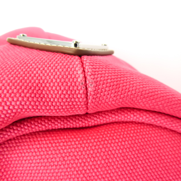 PRADA Kanapa Fabric 1BG163 Women's Leather,Canvas Handbag,Shoulder Bag Brown,Pin - Picture 6 of 10